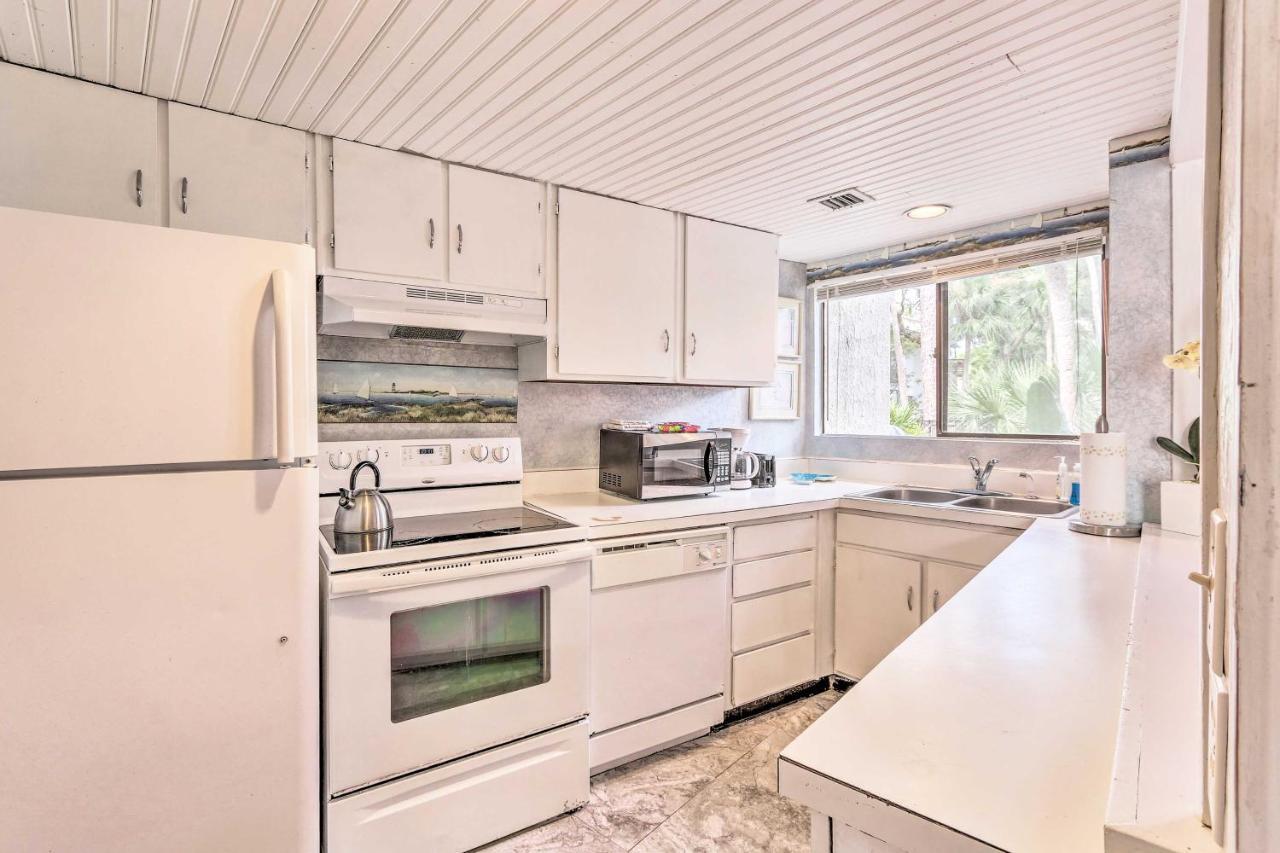 Hilton Head Island Townhome Patio, Walk To Beach Εξωτερικό φωτογραφία