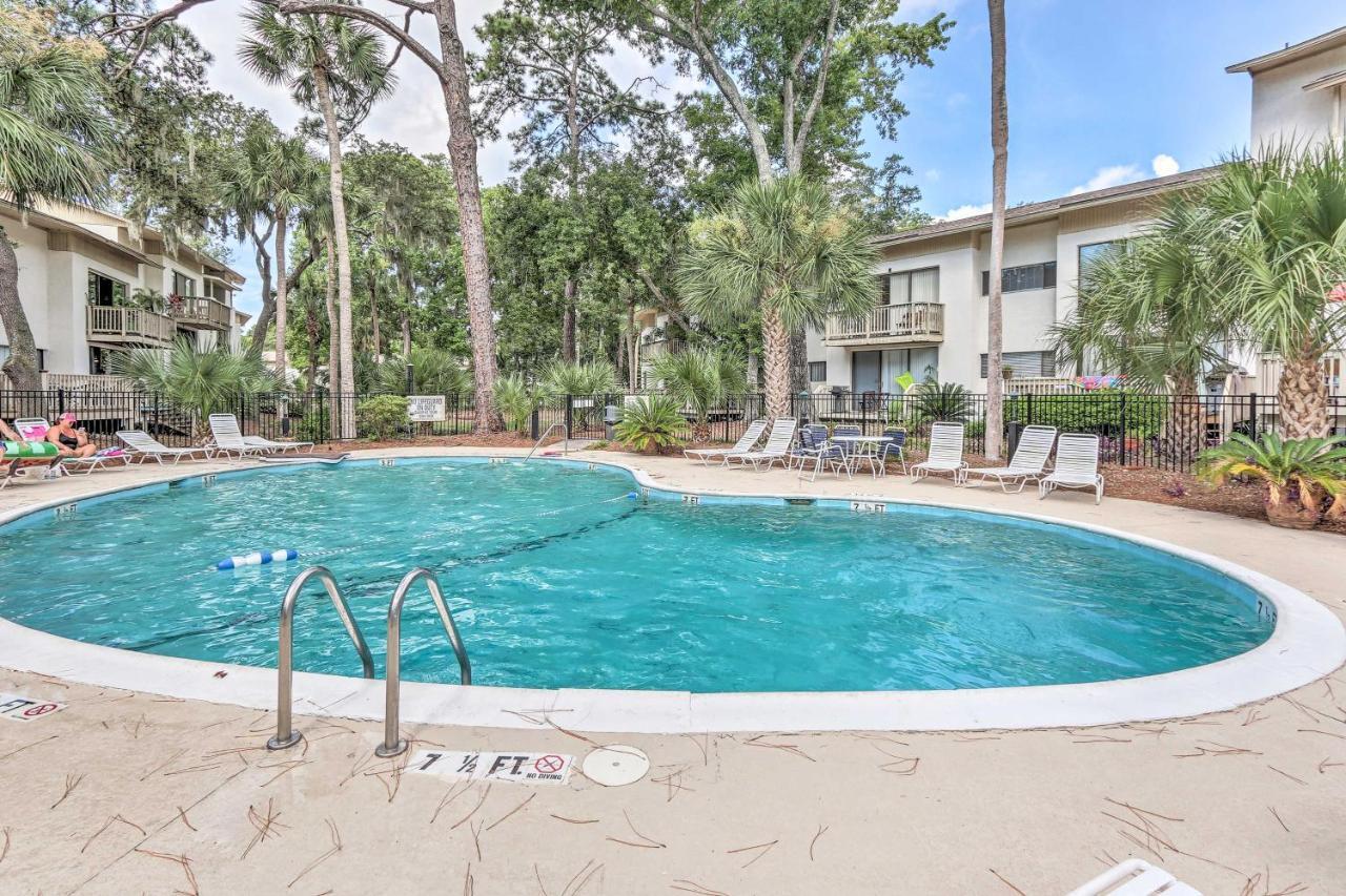 Hilton Head Island Townhome Patio, Walk To Beach Εξωτερικό φωτογραφία