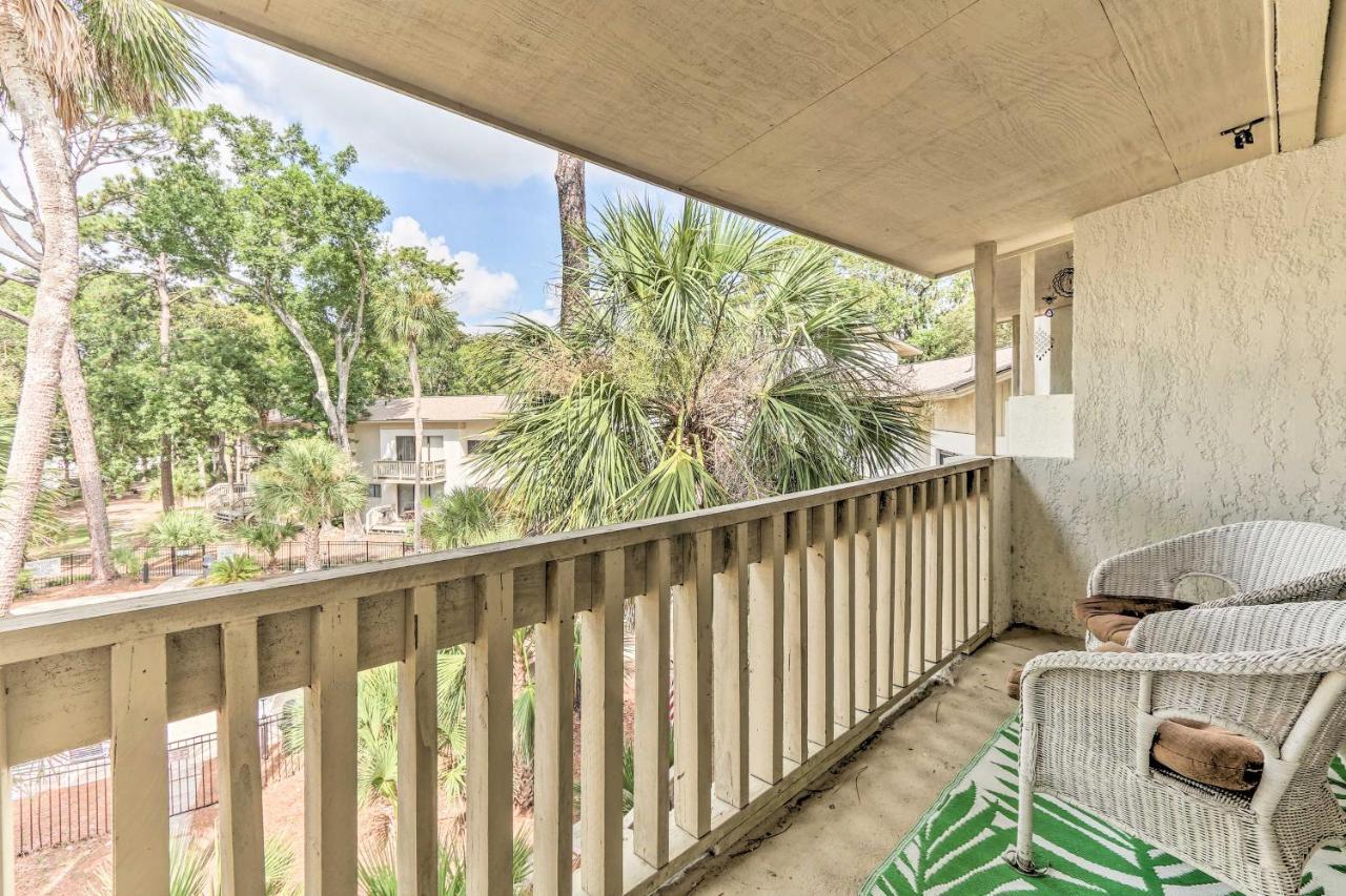 Hilton Head Island Townhome Patio, Walk To Beach Εξωτερικό φωτογραφία