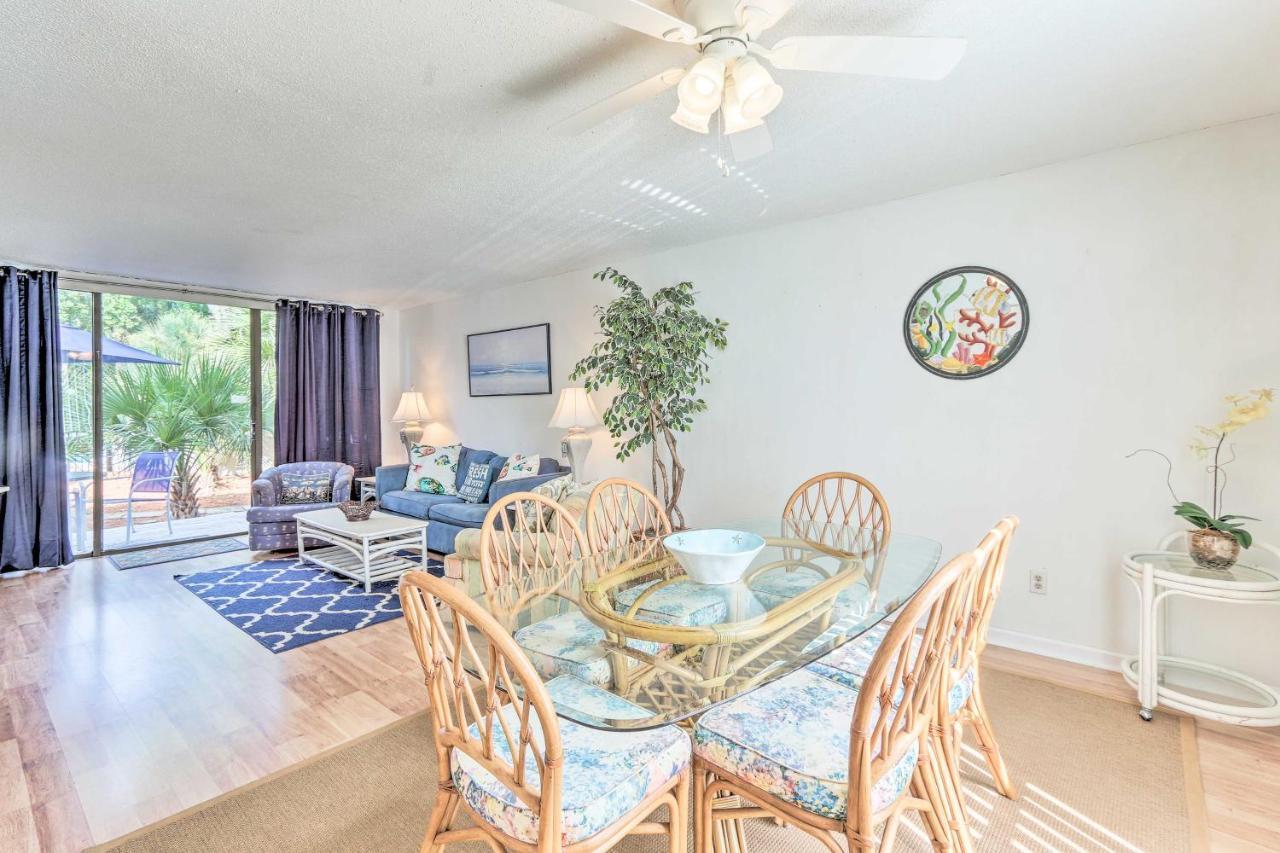 Hilton Head Island Townhome Patio, Walk To Beach Εξωτερικό φωτογραφία