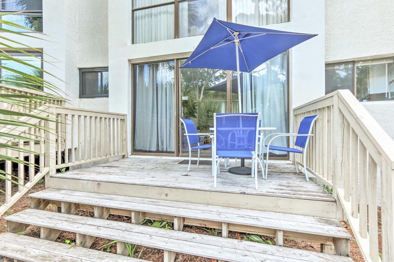 Hilton Head Island Townhome Patio, Walk To Beach Εξωτερικό φωτογραφία