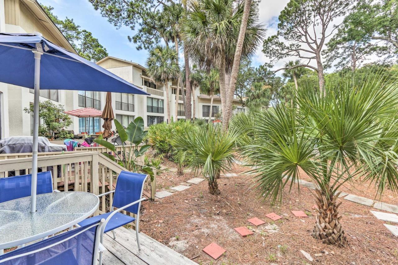 Hilton Head Island Townhome Patio, Walk To Beach Εξωτερικό φωτογραφία